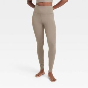 Women’s Everyday Soft Ultra High-Rise Leggings in Taupe Size Medium